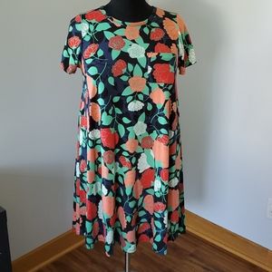 LulaRoe Carly Floral XL